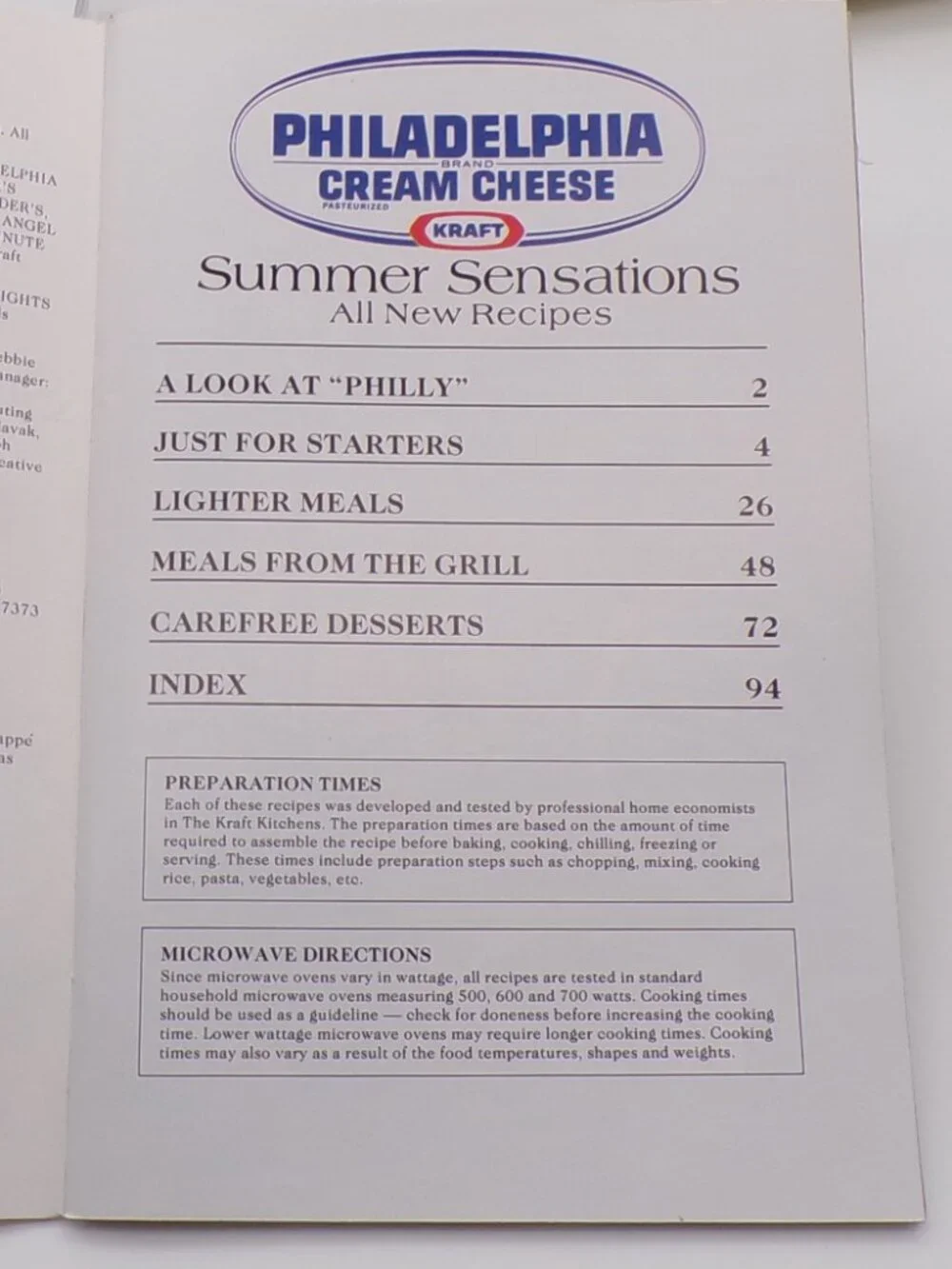 Kraft General Foods vintage cookbook